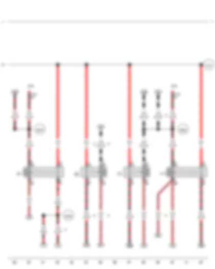 Wiring Diagram  VW AMAROK 2012 - Current supply relay - Starter motor relay - Voltage supply relay 2