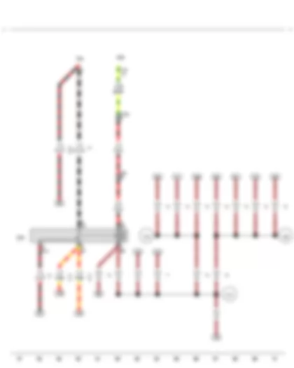 Wiring Diagram  VW AMAROK 2012 - Auxiliary coolant heater relay - Circulation pump