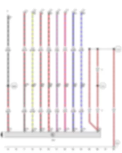 Wiring Diagram  VW AMAROK 2012 - Brake light switch