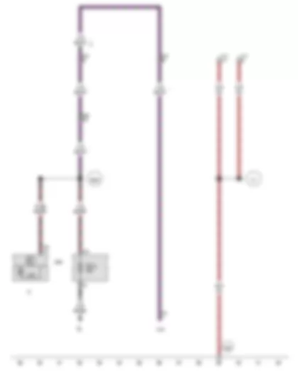 Wiring Diagram  VW AMAROK 2012 - Light switch - Dash panel insert - Rear left fog light bulb