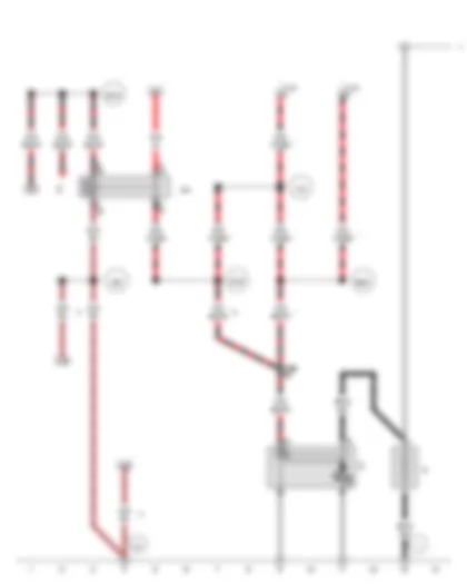 Wiring Diagram  VW AMAROK 2012 - Battery - Starter - Starter motor relay
