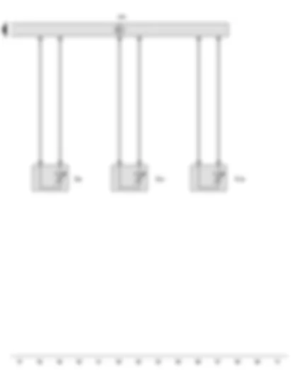 Wiring Diagram  VW AMAROK 2011 - Flame monitor - Overheating sensor - Coolant temperature sender for heater - Auxiliary heater control unit