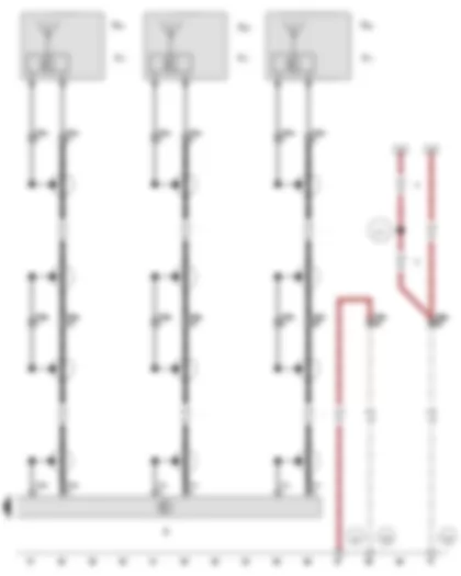 Wiring Diagram  VW AMAROK 2012 - Radio - Aerial - Aerial amplifier