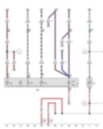 Wiring Diagram  VW AMAROK 2012 - Left tail light - Left number plate light