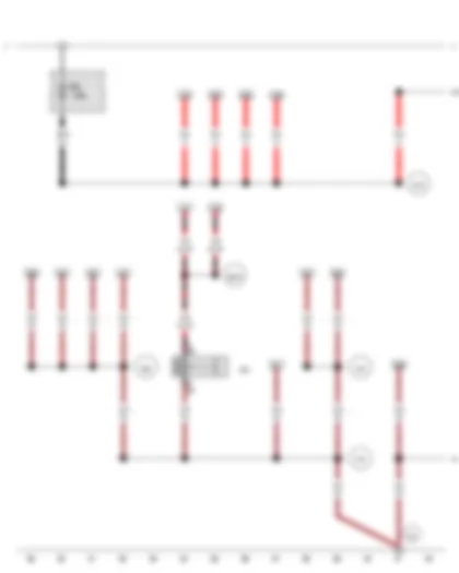 Wiring Diagram  VW AMAROK 2012 - Starter motor relay - Fuse 2 in fuse holder A