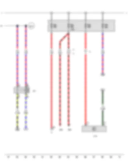 Wiring Diagram  VW AMAROK 2012 - Automatic glow period control unit - Main relay - Fuse 3 in fuse holder A - Fuse 4 in fuse holder A - Fuse 5 in fuse holder A - Fuse 6 in fuse holder A