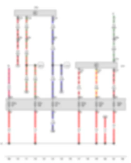 Wiring Diagram  VW AMAROK 2012 - Number plate light