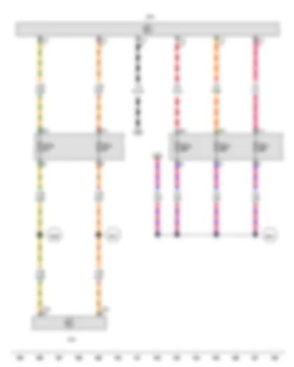 Wiring Diagram  VW AMAROK 2012 - Trailer detector control unit