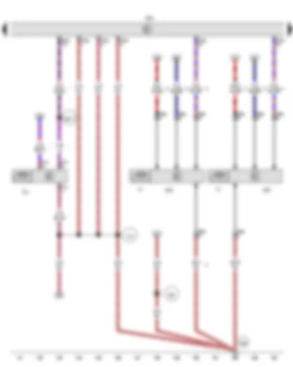 Wiring Diagram  VW AMAROK 2012 - Engine control unit - Continued coolant circulation pump