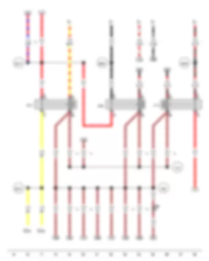 Wiring Diagram  VW AMAROK 2012 - Light switch - Terminal 15 voltage supply relay - Terminal 58b relief relay - Voltage supply relay 2