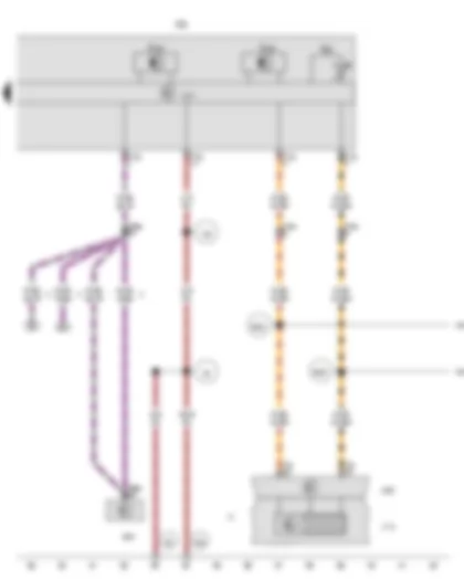 Wiring Diagram  VW AMAROK 2012 - Dash panel insert - Gearbox