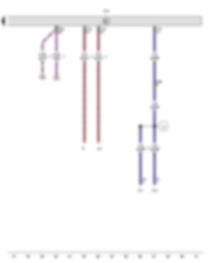 Wiring Diagram  VW AMAROK 2012 - Ignition/starter switch