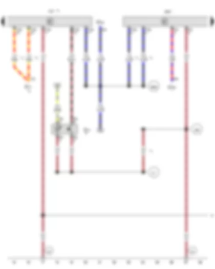 Wiring Diagram  VW AMAROK 2013 - Rear differential lock switch - Differential lock control unit - Transfer box control unit - Fuse 11 on fuse holder C - Fuse 42 on fuse holder C - Fuse 46 on fuse holder C