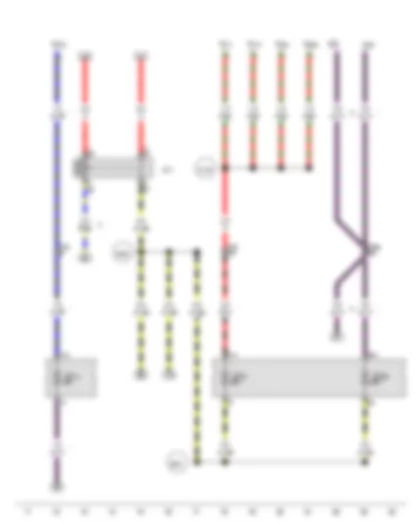 Wiring Diagram  VW AMAROK 2013 - Main relay - Fuse 14 on fuse holder C - Fuse 37 on fuse holder C - Fuse 56 on fuse holder C