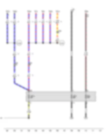 Wiring Diagram  VW AMAROK 2013 - Fuse 2 on fuse holder C - Fuse 12 on fuse holder C - Fuse 71 on fuse holder C