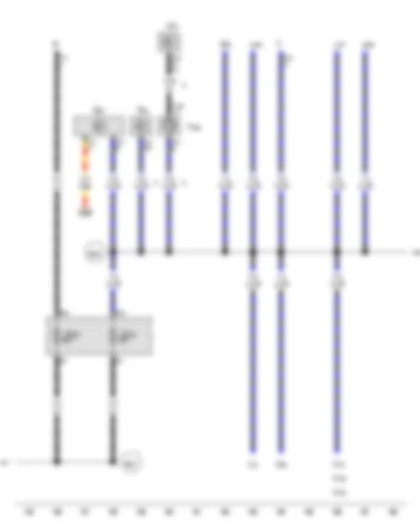 Wiring Diagram  VW AMAROK 2013 - Coil connector - Multifunction steering wheel control unit - Fuse 42 on fuse holder C - Fuse 63 on fuse holder C