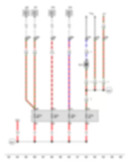 Wiring Diagram  VW AMAROK 2013 - Fuse 49 on fuse holder C - Fuse 50 on fuse holder C - Fuse 51 on fuse holder C - Fuse 58 on fuse holder C