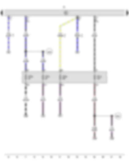 Wiring Diagram  VW AMAROK 2013 - Light switch - Fuse 16 on fuse holder C - Fuse 26 on fuse holder C - Fuse 27 on fuse holder C - Fuse 60 on fuse holder C