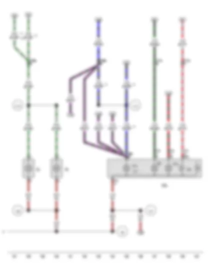 Wiring Diagram  VW AMAROK 2013 - Right tail light - Left number plate light - Right number plate light