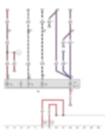 Wiring Diagram  VW AMAROK 2013 - Left tail light