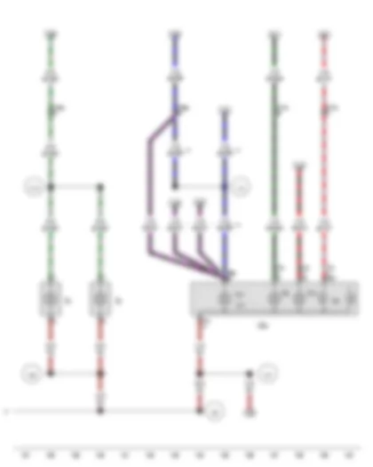 Wiring Diagram  VW AMAROK 2013 - Right tail light - Left number plate light - Right number plate light