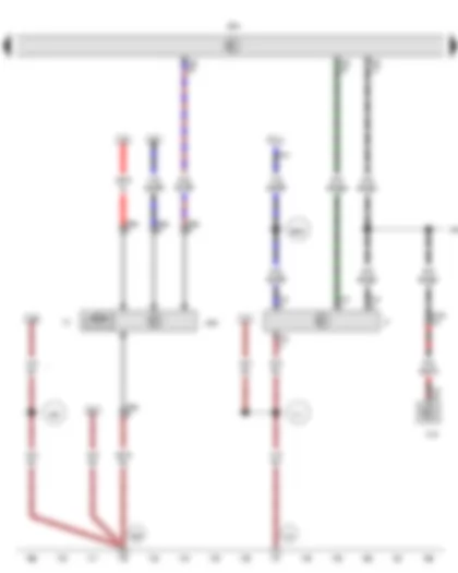 Wiring Diagram  VW AMAROK 2013 - Brake light switch - ABS control unit - Engine control unit