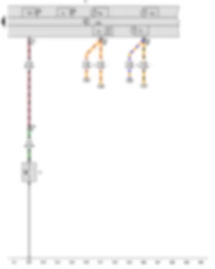 Wiring Diagram  VW AMAROK 2013 - Oil pressure switch - Dash panel insert