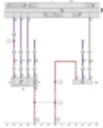 Wiring Diagram  VW AMAROK 2013 - Fuel system pressurisation pump - Oil level and oil temperature sender - Dash panel insert