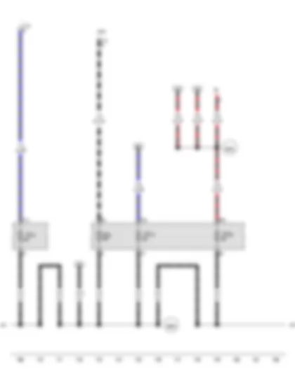 Wiring Diagram  VW AMAROK 2013 - Fuse 6 on fuse holder C - Fuse 16 on fuse holder C - Fuse 31 on fuse holder C - Fuse 63 on fuse holder C