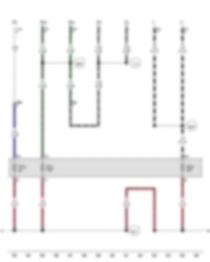 Wiring Diagram  VW AMAROK 2013 - Fuse 13 on fuse holder C - Fuse 33 on fuse holder C - Fuse 52 on fuse holder C