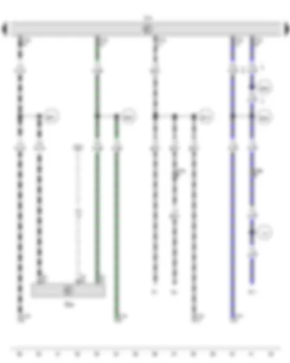 Wiring Diagram  VW AMAROK 2013 - Onboard supply control unit