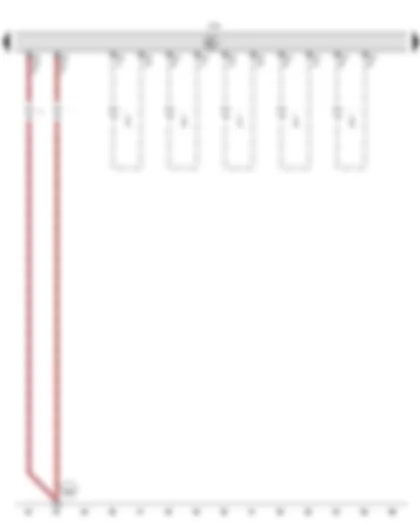 Wiring Diagram  VW AMAROK 2014 - ABS control unit