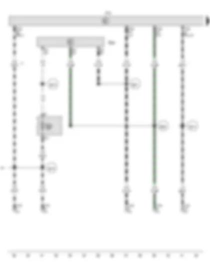 Wiring Diagram  VW AMAROK 2014 - Onboard supply control unit - Fuse 27 on fuse holder C