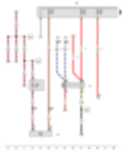 Wiring Diagram  VW AMAROK 2014 - Main relay - ABS control unit fuse 1 - Fuse holder B