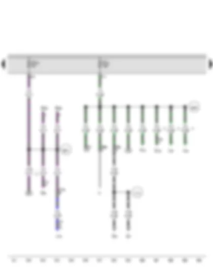 Wiring Diagram  VW AMAROK 2014 - Fuse 40 on fuse holder C - Fuse 41 on fuse holder C