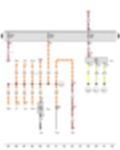 Wiring Diagram  VW AMAROK 2014 - Fuse 58 on fuse holder C - Fuse 59 on fuse holder C - Fuse 60 on fuse holder C