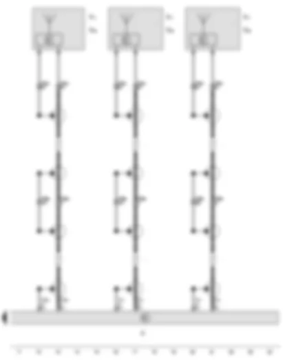 Wiring Diagram  VW AMAROK 2015 - Radio - Aerial - Aerial amplifier