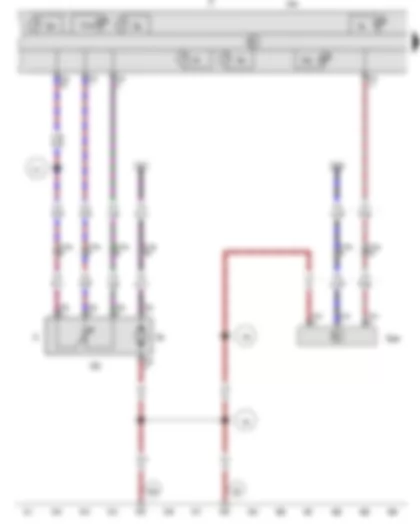 Wiring Diagram  VW AMAROK 2015 - Fuel system pressurisation pump - Oil level and oil temperature sender - Dash panel insert