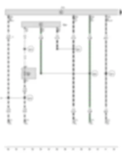 Wiring Diagram  VW AMAROK 2015 - Onboard supply control unit - Fuse 27 on fuse holder C