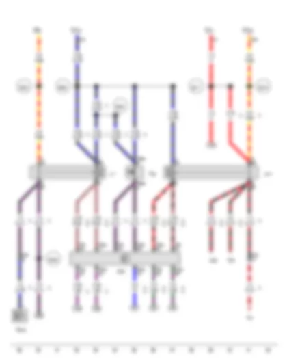 Wiring Diagram  VW AMAROK 2015 - Clutch pedal switch - Fuel pump relay - Terminal 30 voltage supply relay - Engine control unit