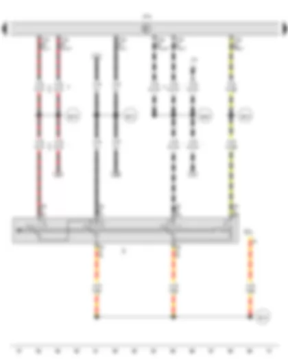Wiring Diagram  VW AMAROK 2015 - Ignition/starter switch