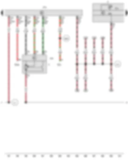 Wiring Diagram  VW AMAROK 2015 - Dash panel insert - Windscreen wiper motor