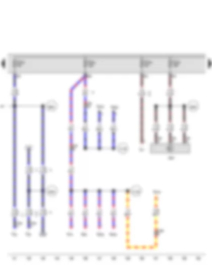Wiring Diagram  VW AMAROK 2015 - Fuse 23 on fuse holder C - Fuse 24 on fuse holder C - Fuse 25 on fuse holder C