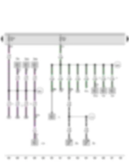 Wiring Diagram  VW AMAROK 2015 - Fuse 40 on fuse holder C - Fuse 41 on fuse holder C