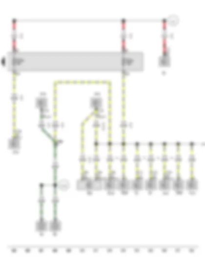 Wiring Diagram  VW AMAROK 2015 - Fuse 20 on fuse holder C - Fuse 22 on fuse holder C