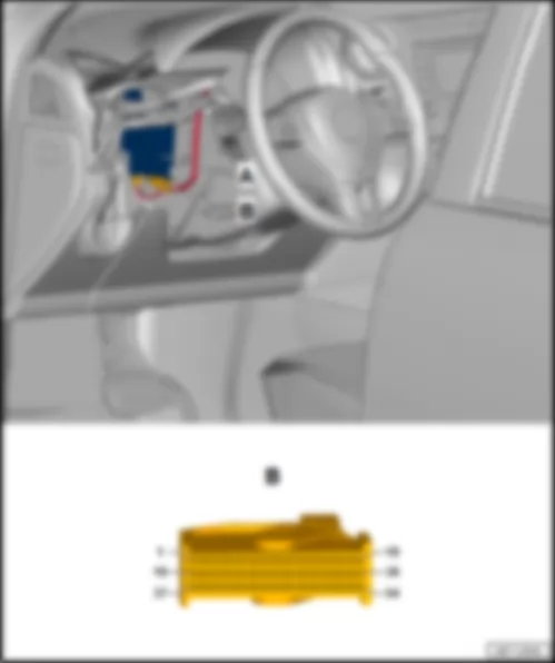 VW AMAROK 2015 Reversing camera system control unit J772