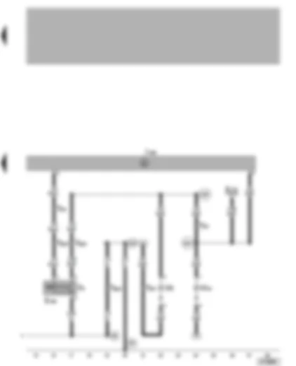 Wiring Diagram  VW BORA VARIANT 2001 - Tailgate/boot lid remote release control unit - luggage compartment light