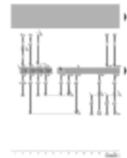 Wiring Diagram  VW BORA 1999 - Radio