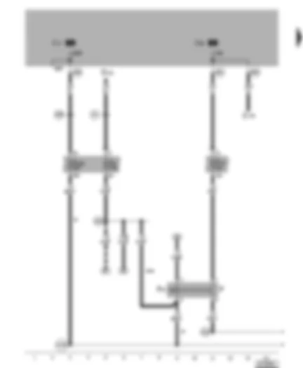 Wiring Diagram  VW BORA 2005 - Brake light switch - brake pedal switch for CCS
