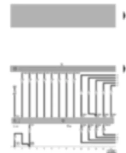 Wiring Diagram  VW BORA 1999 - Radio - CD player